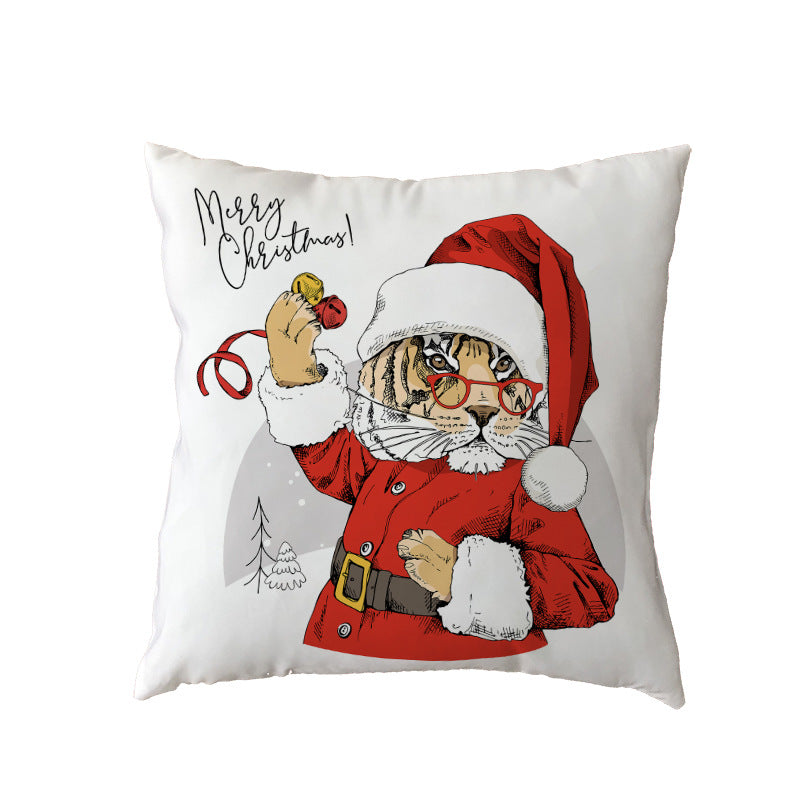 Christmas Ball and Tree Pillow Cover
