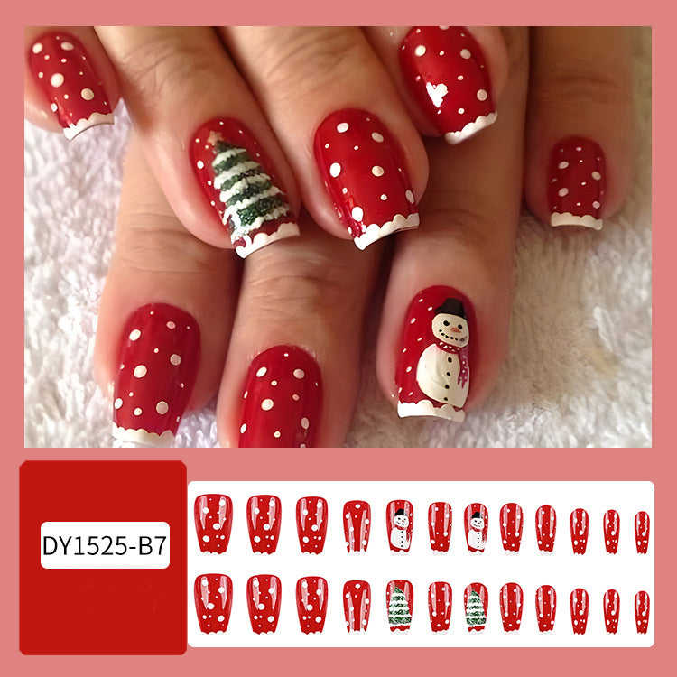 Christmas Press-On Nails (24 pcs)
