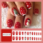 Christmas Press-On Nails (24 pcs)