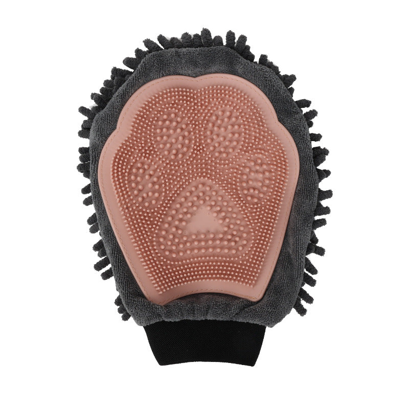 2-in-1 Pet Bath Brush Glove