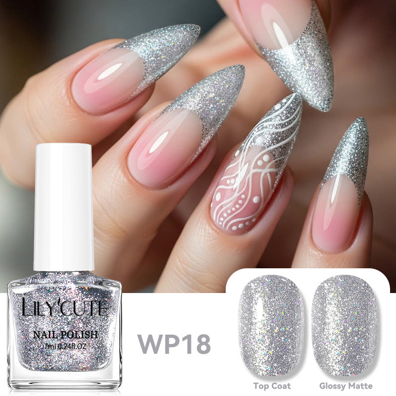 LILYCUTE Glitter Nail Polish – 24 Shades