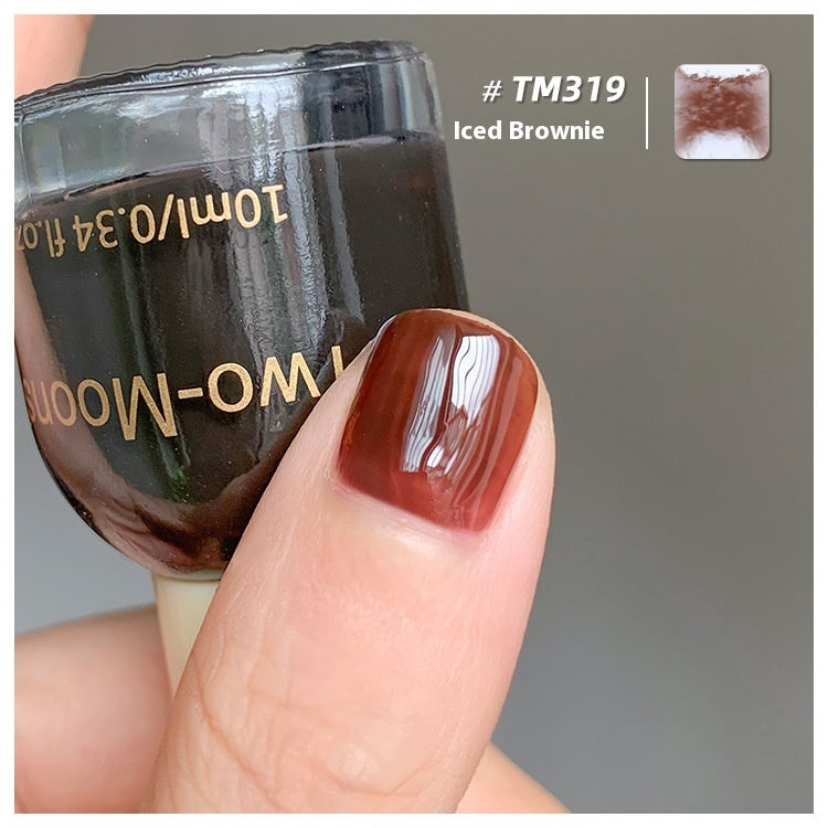 Two Moons Amber Glitter Nail Polish – 18 Shades