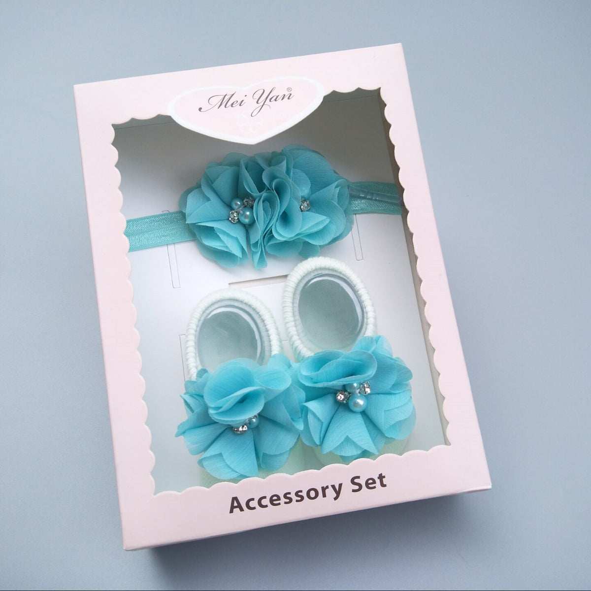 Baby Socks Headband Gift Box