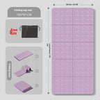 Foldable Yoga Mat Portable Thickened Fitness Exercise