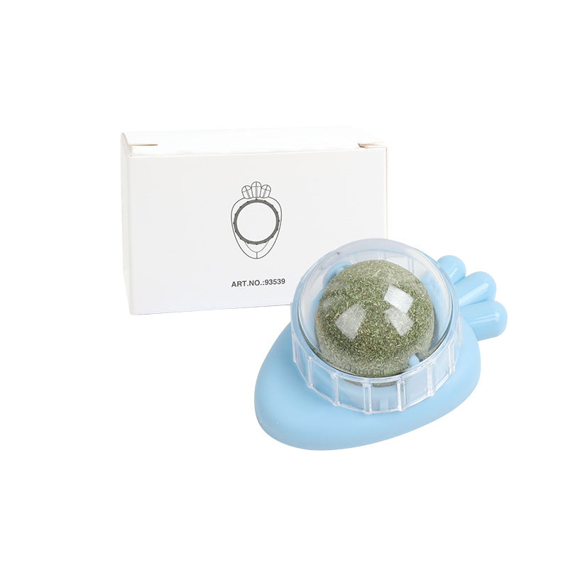 Catnip Rotating Ball Toy