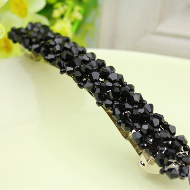 Crystal Hair Clips (4 rows)