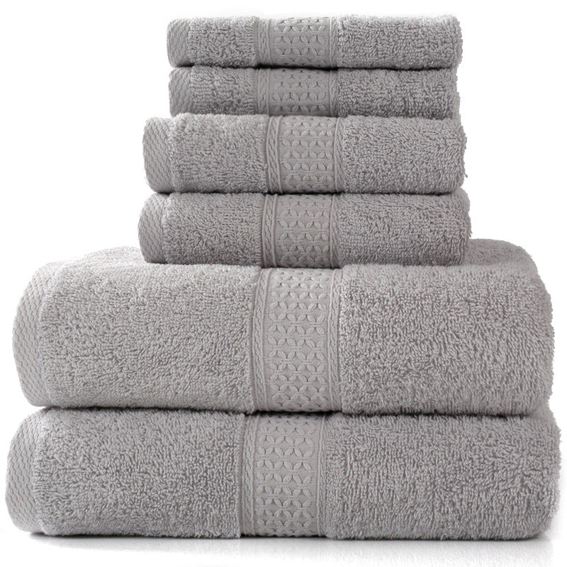 Cotton Towel Set 6 Pieces