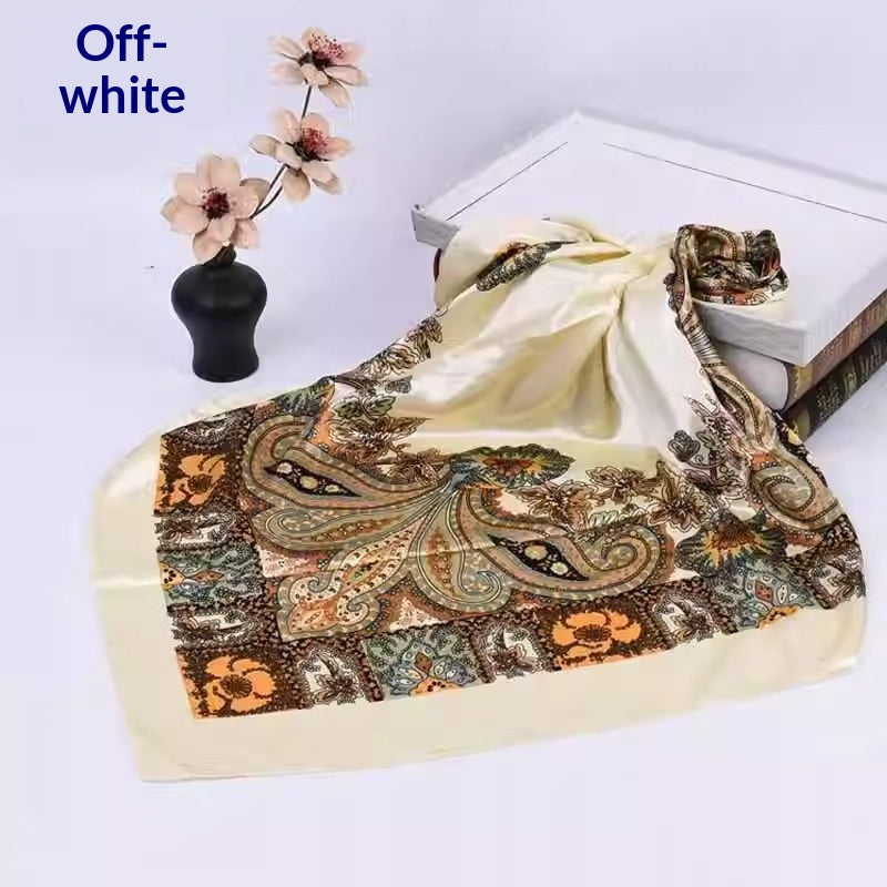 Retro-printed Scarf