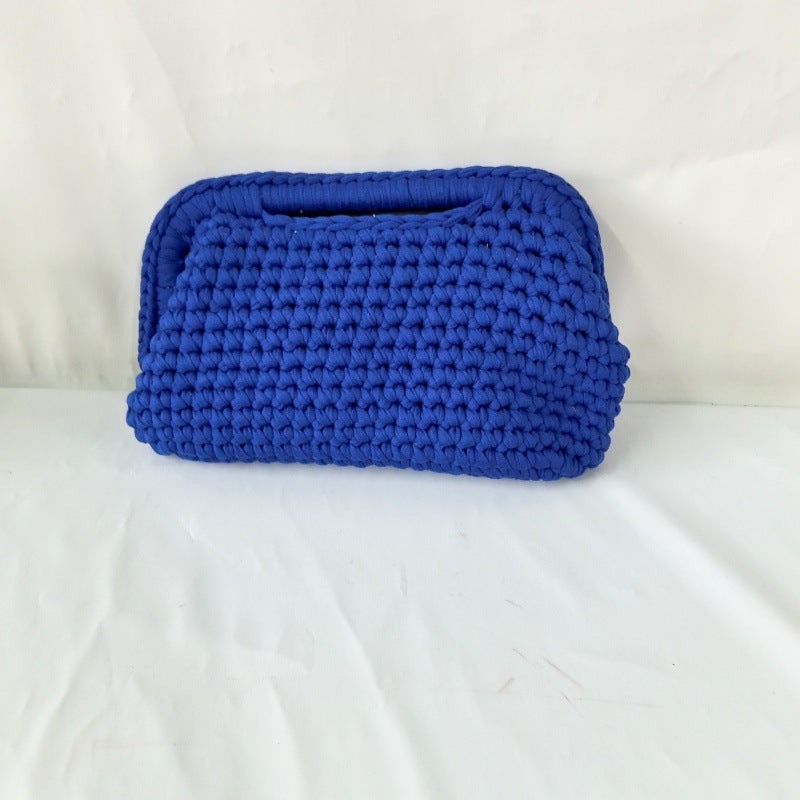 Hand-crocheted Clutch Bag