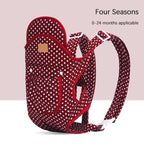 Multifunctional Baby Carrier Breathable Front Back In