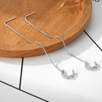 1 Piece Zircon Ear Cuff Earring Line