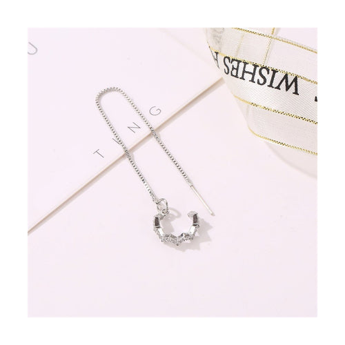 1 Piece Zircon Ear Cuff Earring Line