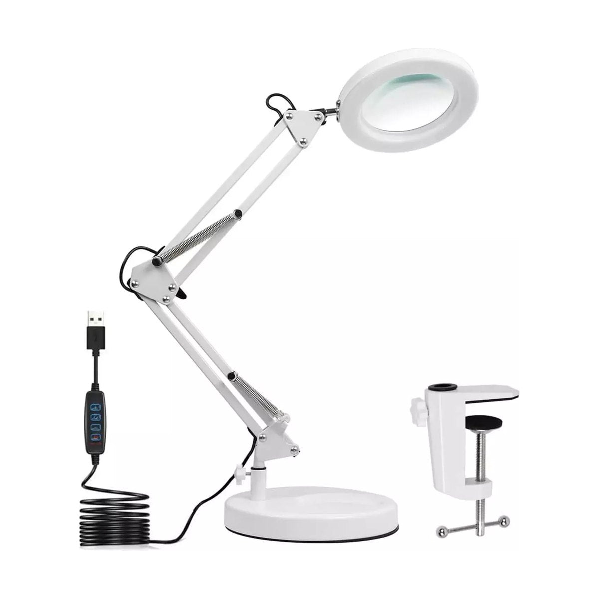 10× Magnifying LED Desk Lamp