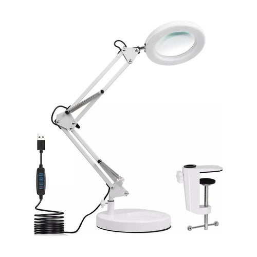 10× Magnifying LED Desk Lamp