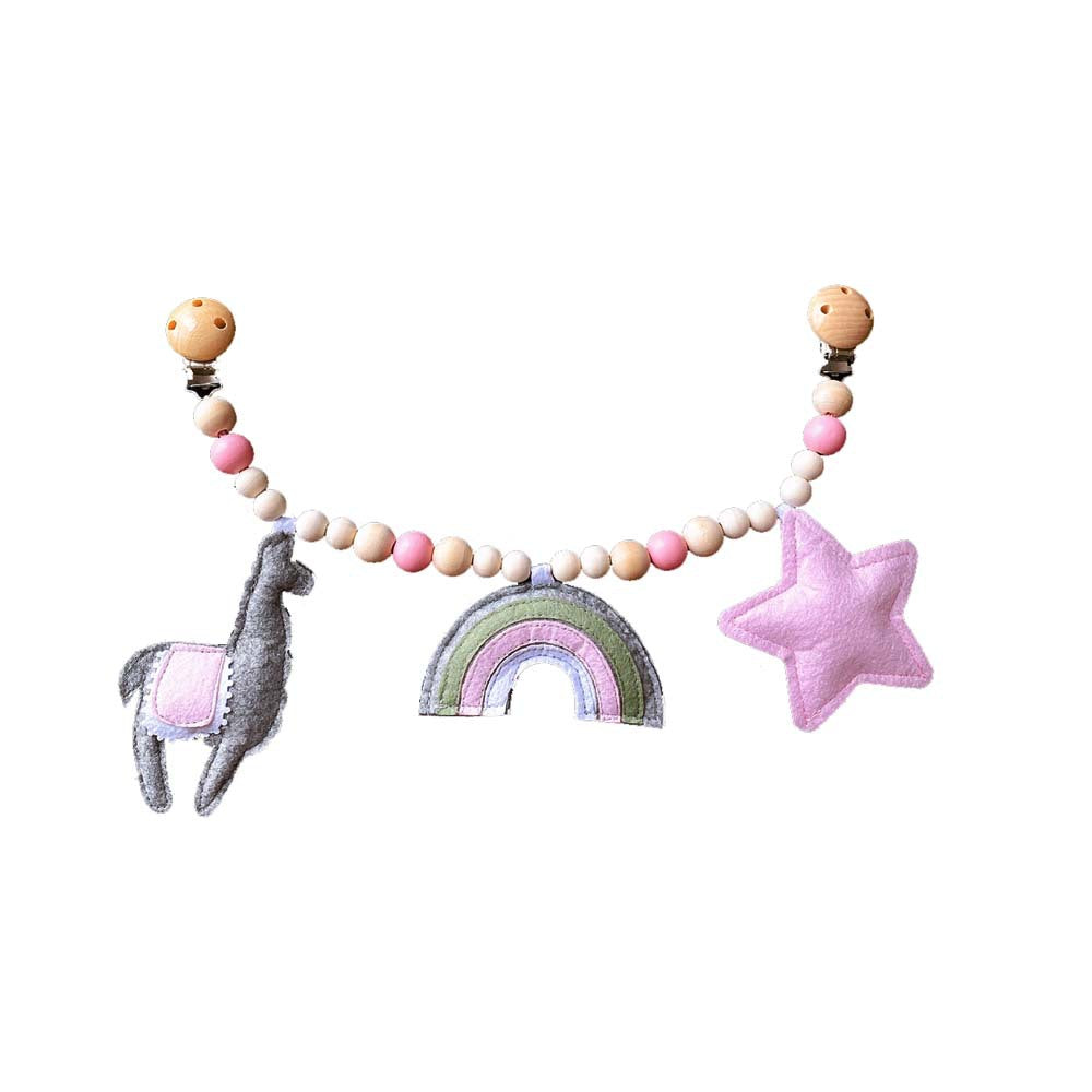 Felt Stroller Toy Chain