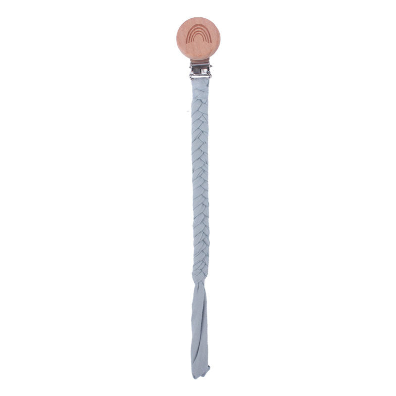 Rainbow Beech Pacifier Clip