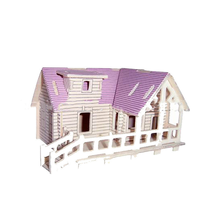 3D Puzzle Three-dimensional Wooden