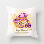 Printed Throw Pillow Cushion Cover