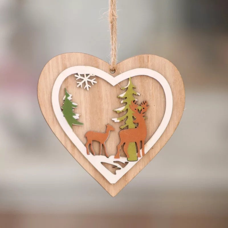 Wooden Christmas Ornaments