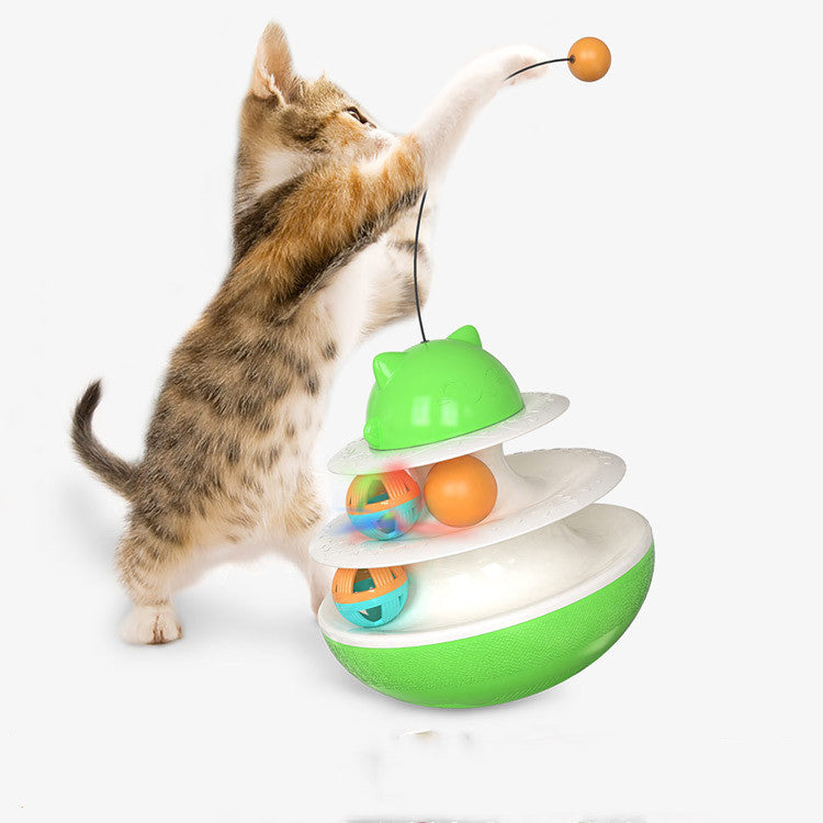 Cat Ball Track Tower