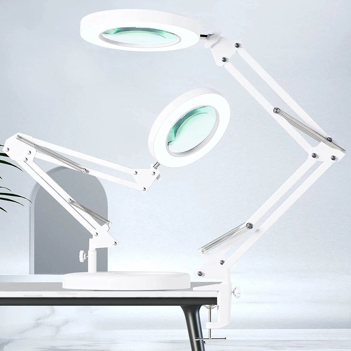 10x Magnifying LED Desk Lamp