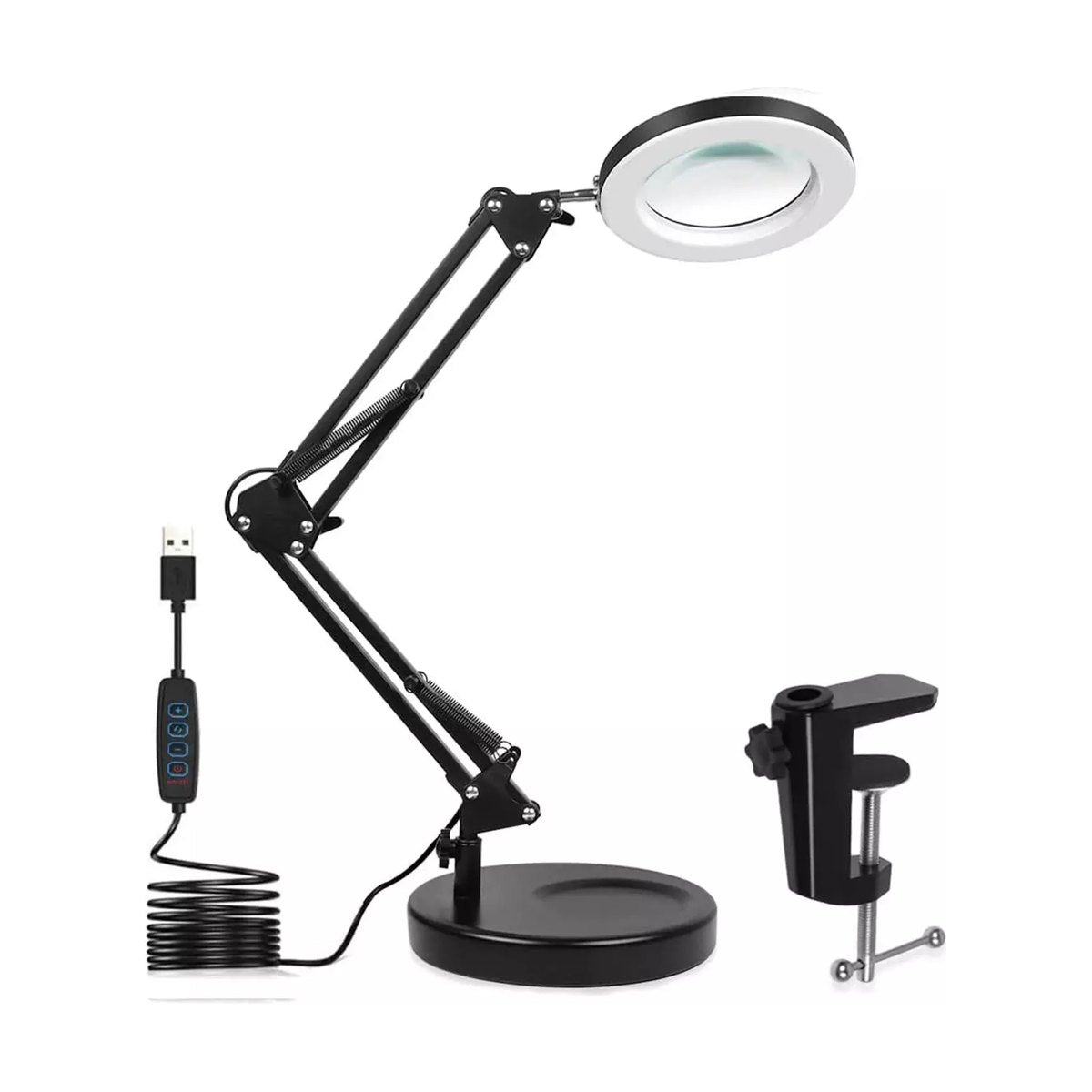 10x Magnifying LED Desk Lamp