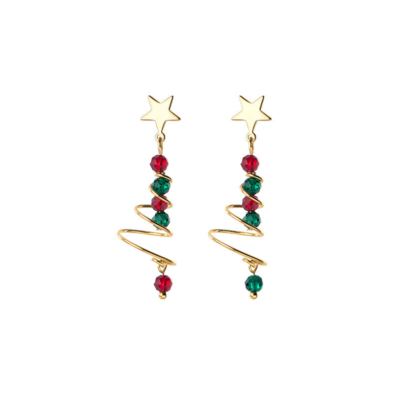 Christmas Tree Earrings