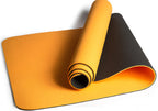 Lengthened Non-slip Two-color Yoga Mat Fitness