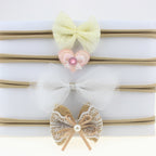 Stretch Flower Baby Headbands