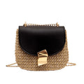 Straw Crossbody Bag