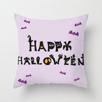 Printed Throw Pillow Cushion Cover