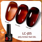 LILYCUTE Amber Jelly Gel Polish – 19 Shades
