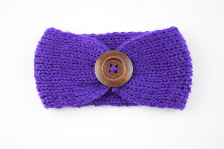 Baby Wool Headband Hand-woven Hair Accessories
