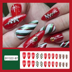Christmas Press-On Nails (24 pcs)