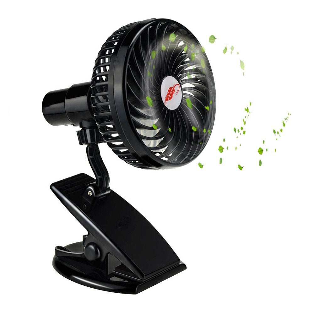 Quiet Clip-On Stroller Fan
