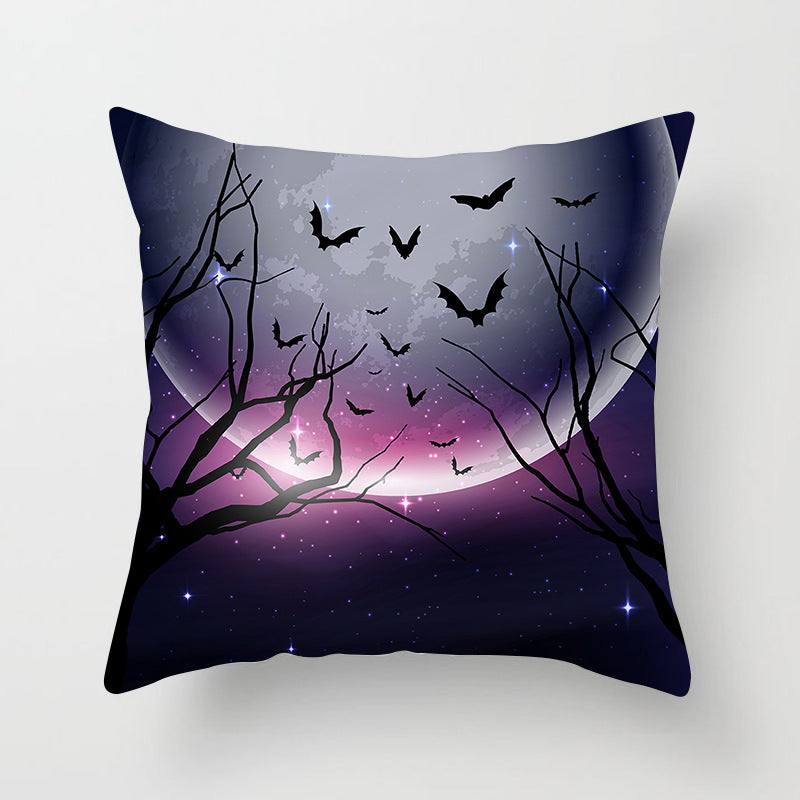 Printed Throw Pillow Cushion Cover