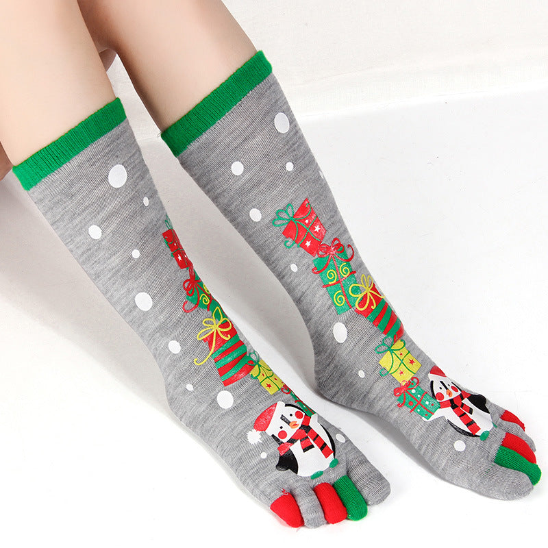 Christmas Toe Socks