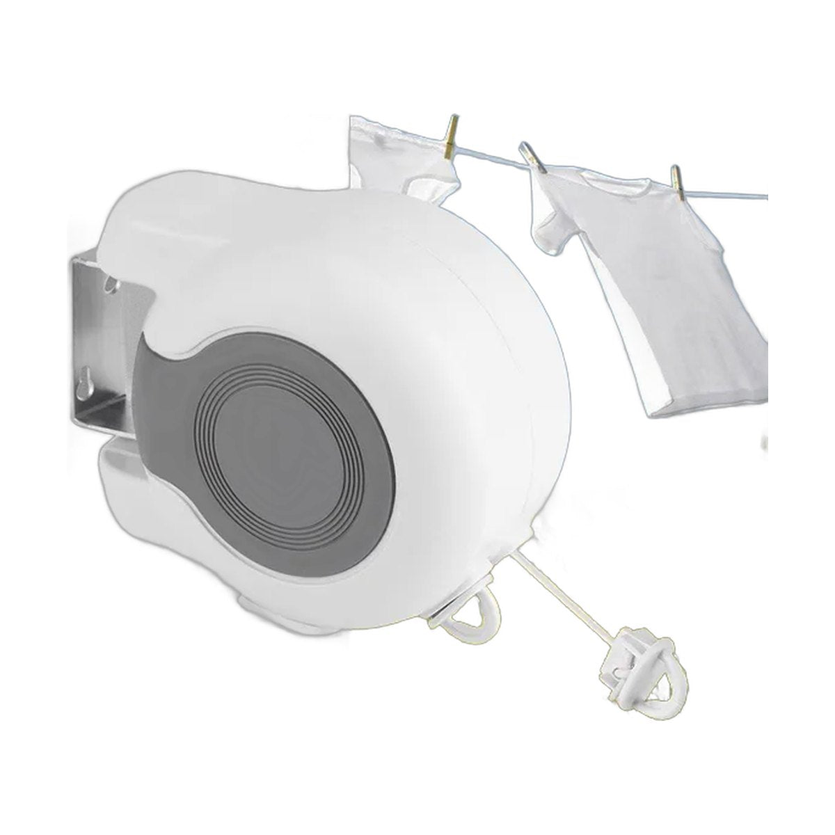 13m Wall Mounted Retractable Double Clothesline Indoor