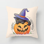 Printed Throw Pillow Cushion Cover