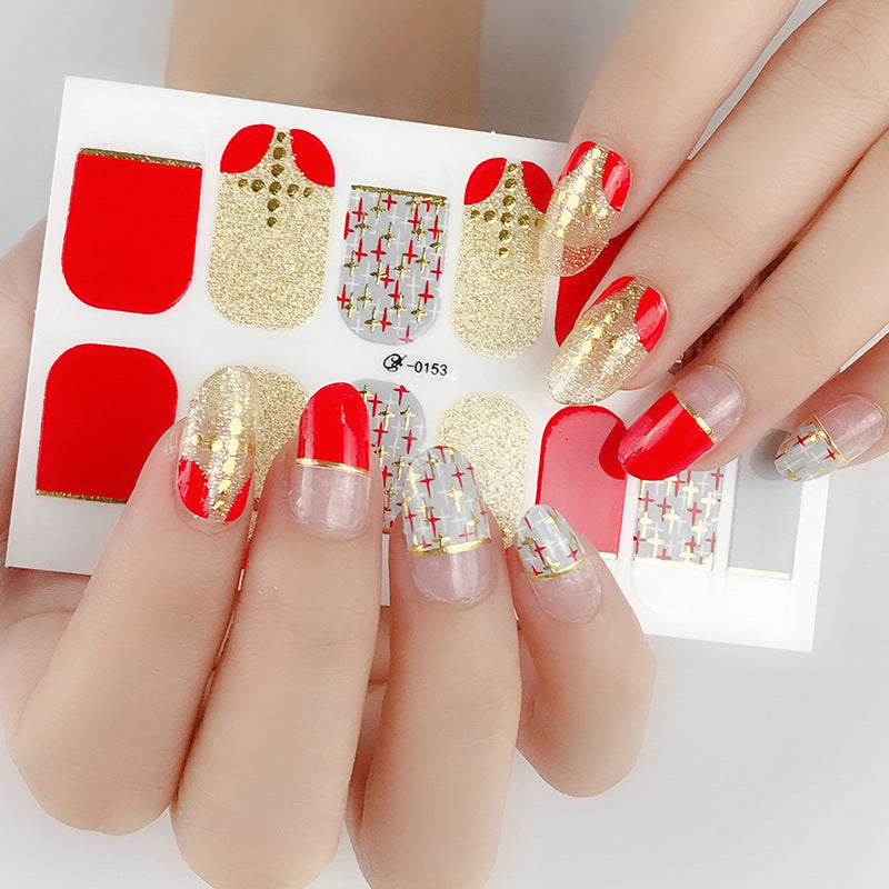 Imitation Nail Art Stickers 3D