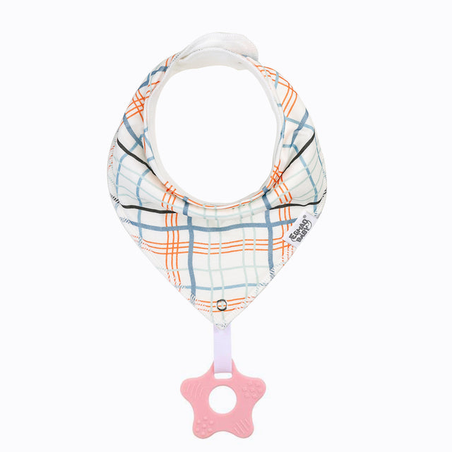 Bandana Bib with Teething Toy