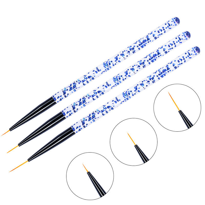 Set 3 Nail Brush Tools