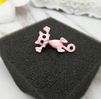 Multicolored Stud Earrings