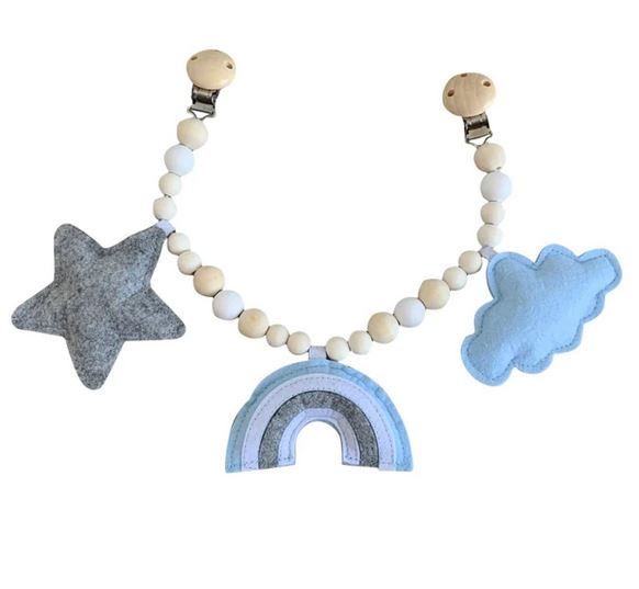 Felt Stroller Toy Chain