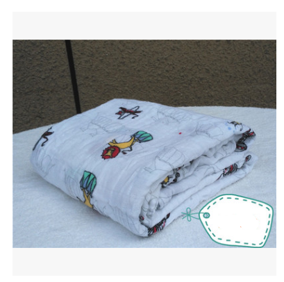 Muslin Cotton Baby Quilt