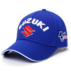 Embroidered Motorcycle Baseball Cap