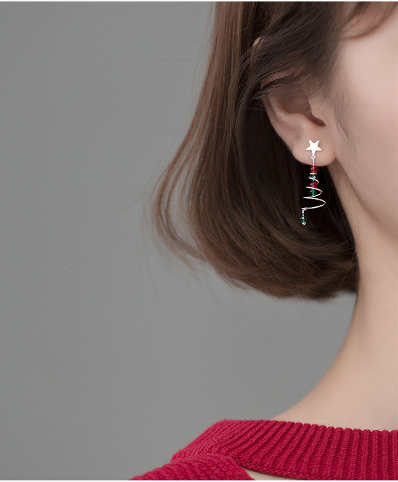 Christmas Tree Earrings