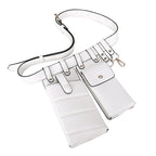 Belt Mesh Red Keychain Bag