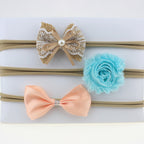 Stretch Flower Baby Headbands