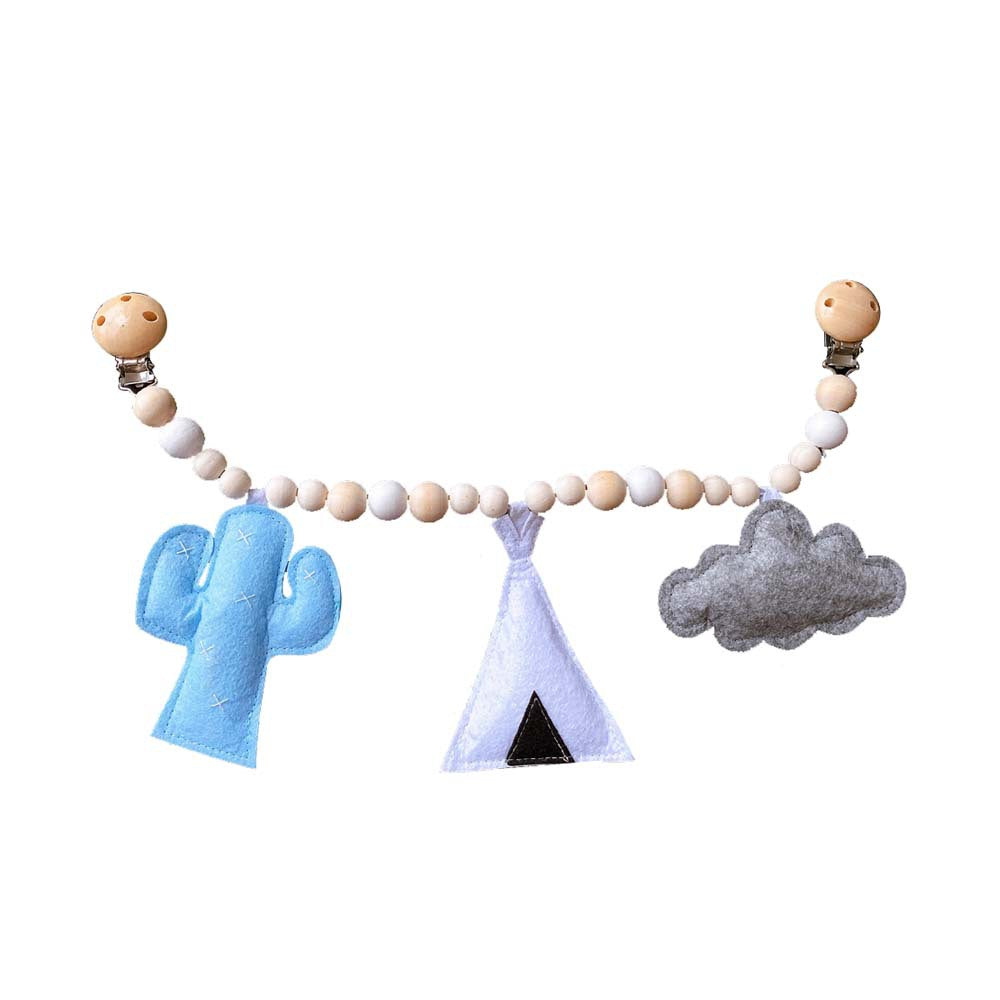 Felt Stroller Toy Chain